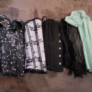 4 Corset Story corsets, never worn